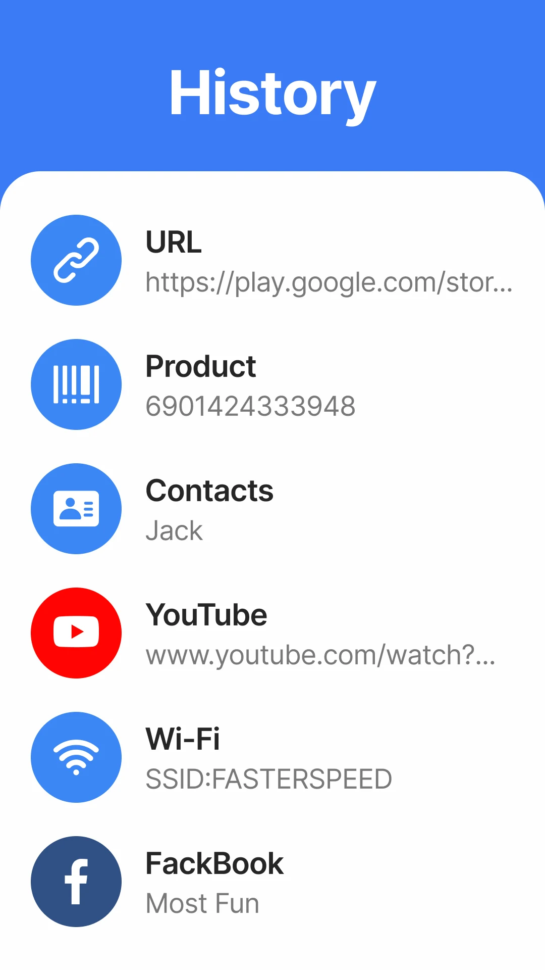 QR Code & Barcode Scanner App screenshot